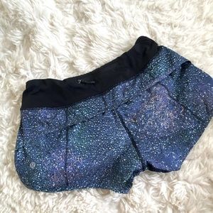 Lululemon galaxy shorts